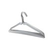 White Vinyl Coated Drip Dry Wire Hanger 10PC