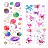 IMNEXT2U Cute Craft Stickers, Aesthetic Glitter, Tear-Resist, Waterproof Decals for