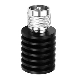 Sarini RF Coaxial Cable 25W U Style UHF PL259 M Plug 50 Ohm DC 1GHz Dummy Load Connectors RF Load for Testing, Calibrating and Maintaining Radio Systems