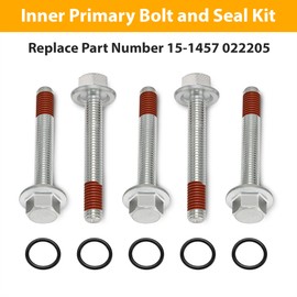 Inner Primary Bolt and Seal Kit fits Harley-Davidson FXD,FLST,FXST,FLHC Replace 15-1457 022205