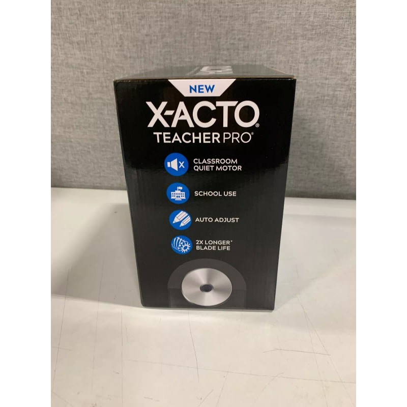 X-ACTO Pencil Sharpener Teacher Pro Electric Pencil Sharpener Auto Adjust