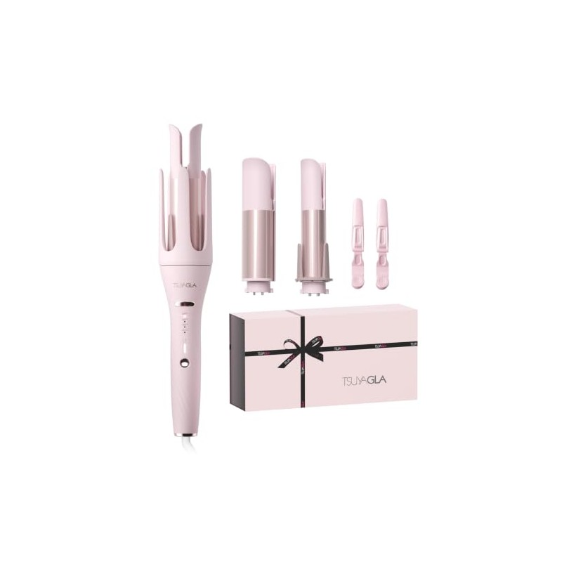 3-in-1 Automatic Curling Iron with 3 Barrel Sizes