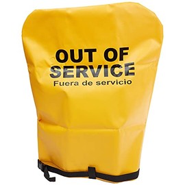 Yellow Fire Hydrant Cover (Out of Service)