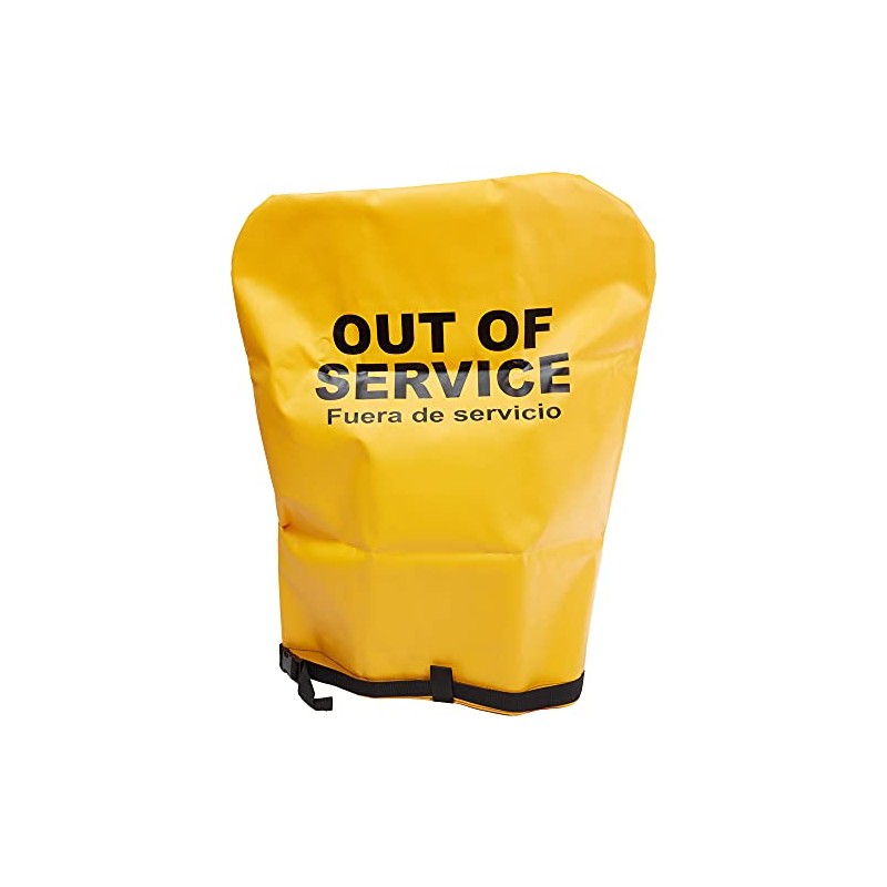 Yellow Fire Hydrant Cover (Out of Service)