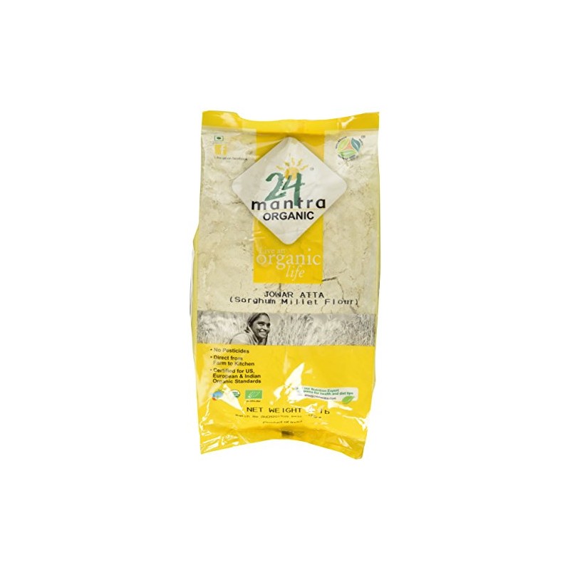 24 Mantara 24 Mantra Organic Jowar Flour - 2 Lb,,