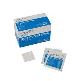 Hekasoft Non-Woven Dressings 5 x 5 Sterile (Pack of 100)