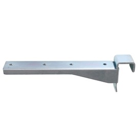 Wake Sangyo Walist WAT-132 Universal DIY Wall Storage Brackets for 2 1x4 Wood Shelf Brackets, Set of 2