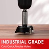 Mollom 2-7/8" (73mm) Forstner Drill Bit for Precise Woodworking with