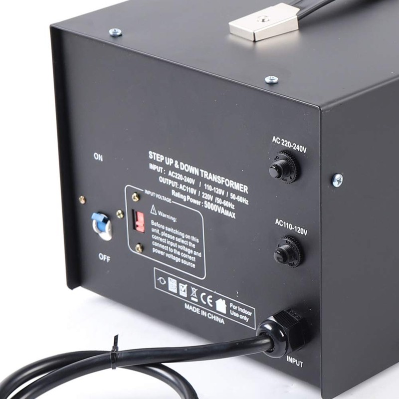 Voltage Transformer Converter, 5KW Step Up/Down 110V 220V Power Voltage