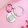 Tihnvk Positive Axolotl Gifts Axolotl Keychain For Friends Emotional Support