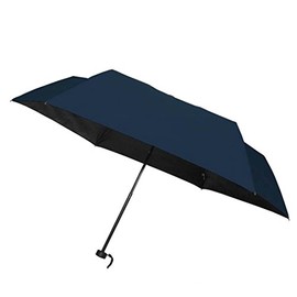BGG Compact Folding Ultra Light 21" Umbrella Windproof Rain Anti UV Fiberglass (Dark Blue)