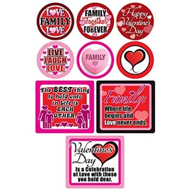 VALENTINE'S DAY COOKIE TALK (COOKIE PLATTER WITH FAMILY MESSAGES) (1LB)