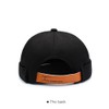 Brimless Skullcap No Visor Rolled Cuff Retro Docker Beanie Cap