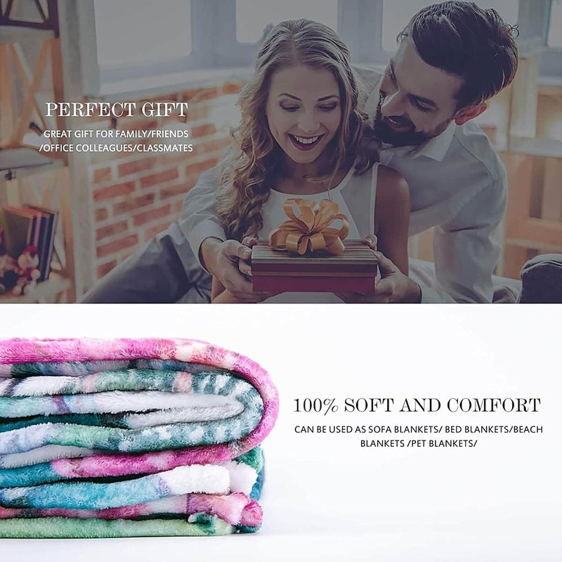 Jekeno Otter Gifts Blanket Cute Ocean Blue Water Ripples Throw