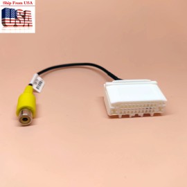 Unbranded US Backup Camera RCA Cable Harness Adapter For Dodge Avenger 2007-2014 OEM Radio