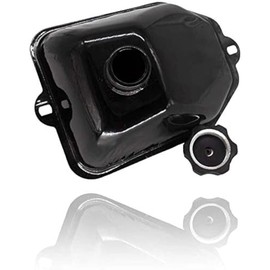 CLEO Metal Fuel Gas Tank With Cap Over For Chinese 50cc 70cc 90cc 110cc 125cc ATV Quad 4 Wheeler Colster TaoTao Buyang Coolsport Sunl Eagle JCL Peace