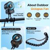 AMTIFO 2-Pack Stroller Fan for Baby: USB Rechargeable, Quiet, Adjustable
