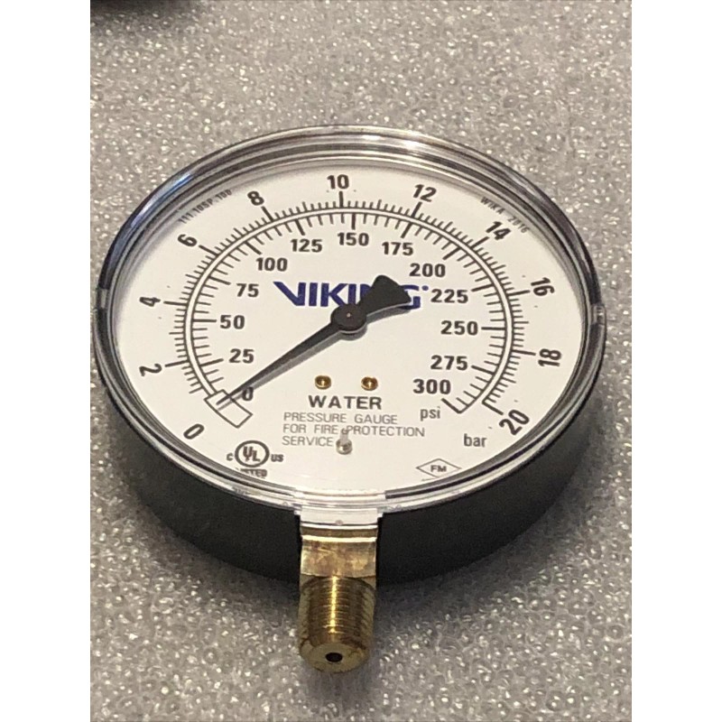 VIKING 111.10SP.100 WIKA 2016 WATER PRESSURE GAUGE NEW IN BOX