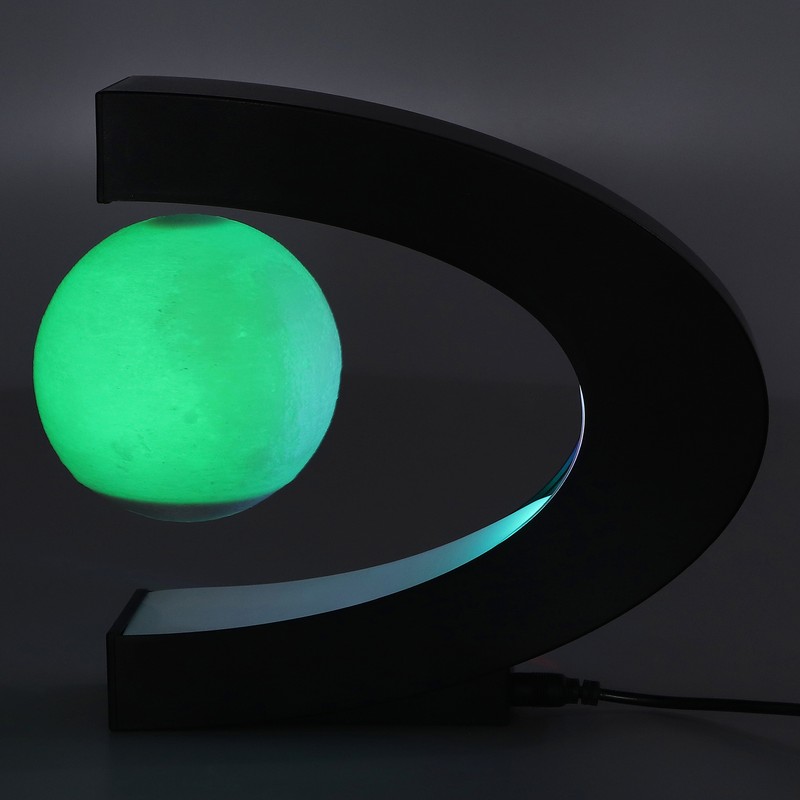 Levitating Moon Lamp ABS Floating Moon Night Light for Office