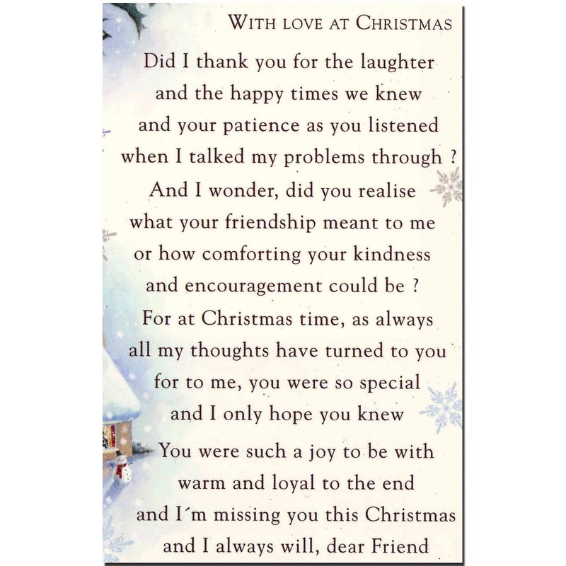 Grave Card - Remembering A Special Friend With Love At