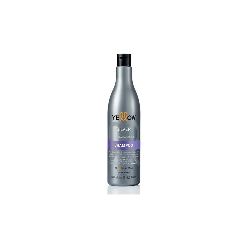 Shampoo Anti-amarillo Silver Yellow Rubio Frios Grises 500ml