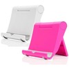 JUSDIQIR Cell Phone Stand for Desk 2 Pack Mobile Phone