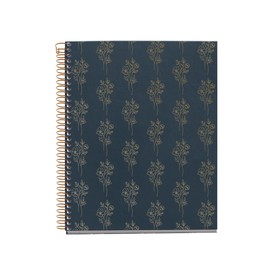 Michellius Notebook, A5, Squared, Ring Notebook, British Bouquet 4047
