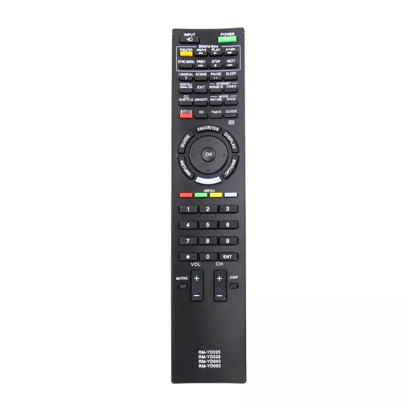 Unbranded RM-YD025 RM-YD028 RM-YD040 RM-YD065 Replace Remote for Sony BRAVIA