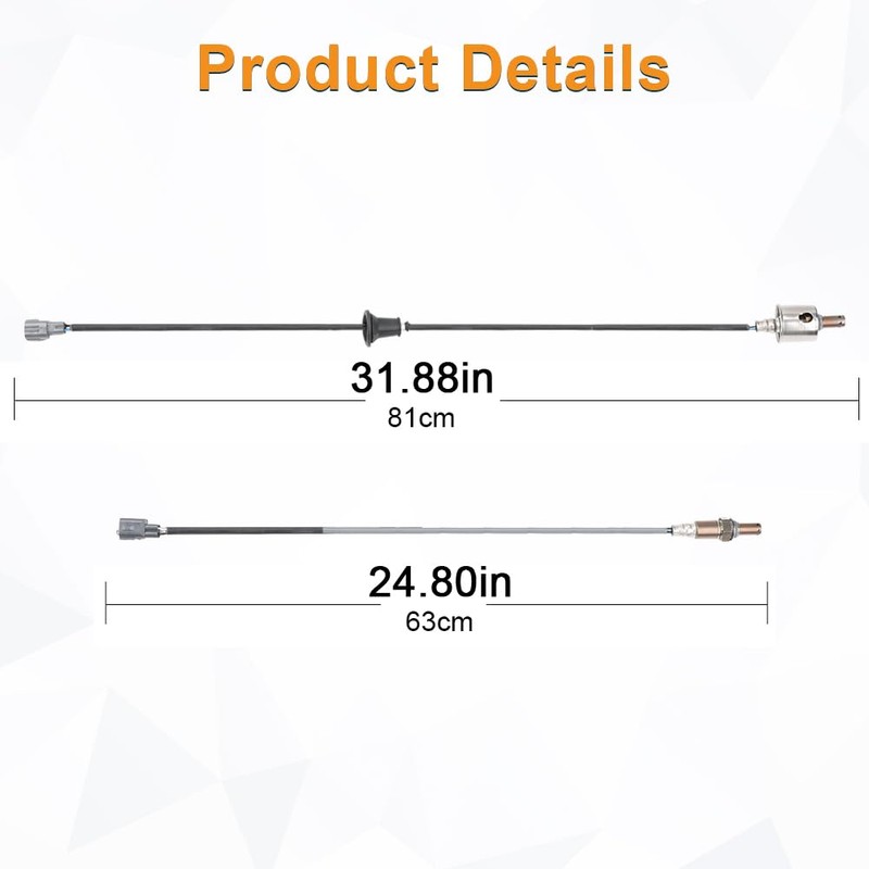 zayody Upstream Downstream Air Fuel Ratio Oxygen O2 Sensor Compatible