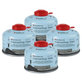 Isobutane Fuel Canister Butane Propane Blend Camping Fuel 100 Gram Camping Stove Fuel Gas Canister Backpacking Fuel Camp Stove Fuel 3.53oz(4 Packs)