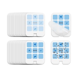 40 Pcs Sticky Replacement Glue Card Applicable to SH502, DT3005W, DT23005-06, Disposable Indoor Plug-in Trap Refill Board for Mosquito, Fly, Moth, Flying Gnat, Highend Glue, Pet and Child Safe