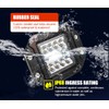 LIGHTFOX 2 PCs Flush Mount LED Pods 5 Inch 30°