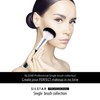 SILSTAR PROFESSIONAL ROUND ANGLED FOUNDATION BRUSH WITH HANDLE MADE OF