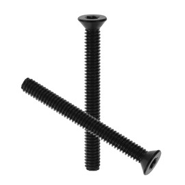 5/16-18 x 3 Trailer Deck Screws Flat Head Floorboard Thread Cutting Screws, T-40 Drive Alloy Steel, Black Phosphate Finish Type (Star - Six Lobe Drive) 20 Pack