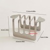 Air Fryer Toast Rack Holder for Daily Bread Toasting Toast