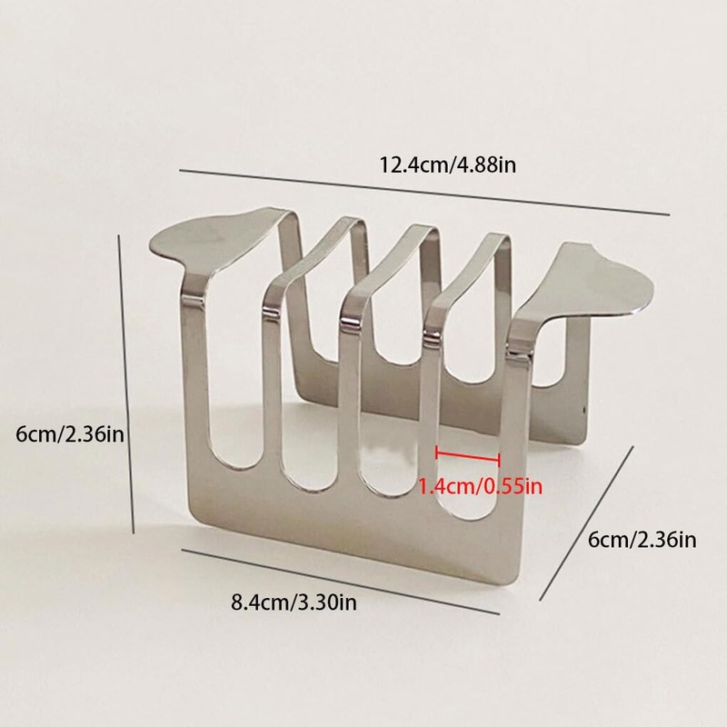 Air Fryer Toast Rack Holder for Daily Bread Toasting Toast