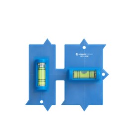 Jonard Tools WTL-32M Wall Box Template & Level for 1-Gang and 2-Gang Metal Boxes