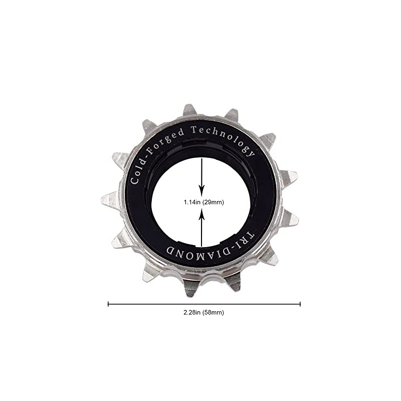 DRIFT MANIAC 13t Freewheel BMX,Single Speed Freewheel 1/2" x1/8"