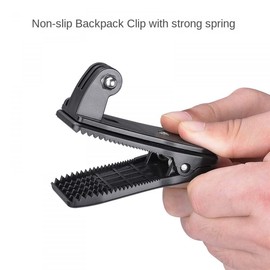 Backpack Strap Mount Quick Clip Mount for Gopro, Versatile 360 Degree Rotating Universal Mouting Accessory