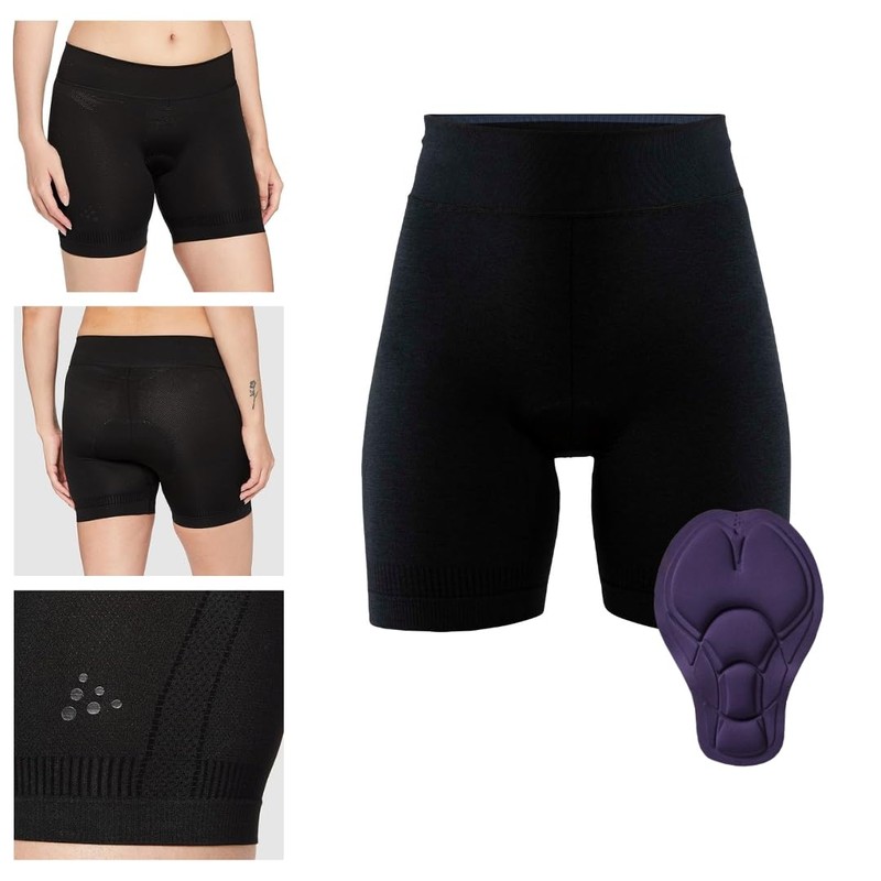 Craft Fuseknit - Boxer da Ciclismo da Donna, con Strato