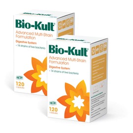 Bio-Kult Advanced Multi-Strain Formulation for Digestive System, Pack of 2, 240-Capsules