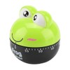 Raguso Mechanical Timing Tool Cute Cartoon Timer Frog Shape Kitchen