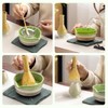 Matcha Whisk,Reusable PP Resin Matcha Whisks, Easy to Clean, Not