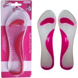 Plantillas de Gel para Fascitis Plantar – Soporte Ortopédico de Arco, Amortiguación, Absorción de Impactos y Antideslizantes – Alivio Dolor, Pies Planos y Fatiga – 1 Par Unitalla