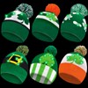 CAMDUCK 6 Pcs St Patrick's Day Beanie Hat, St Patricks