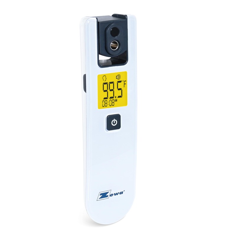 Zewa 4-Way Rotating Infrared Thermometer | Forehead Non-Touch Technology |