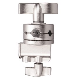 BOLLUMA Swivel Grip Head Clamp Mounting Adapter for Light Stand, C Stand, Boom Arm, Reflector and other Photography Equipment