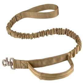 IronSeals Tactical Dog Training Bungee Leash Quick Release Buckle with Control Handle