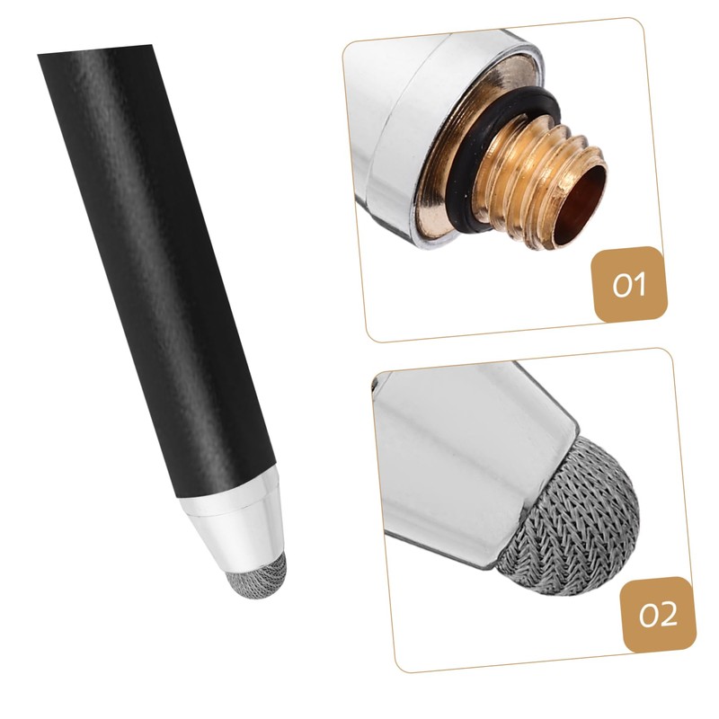 Mipcase Stylus Pen Tip Replacement Kit 4 Pack 5mm Hybrid
