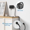 2 Pack Power Strip with 6 Outlets(2 Side) and 4